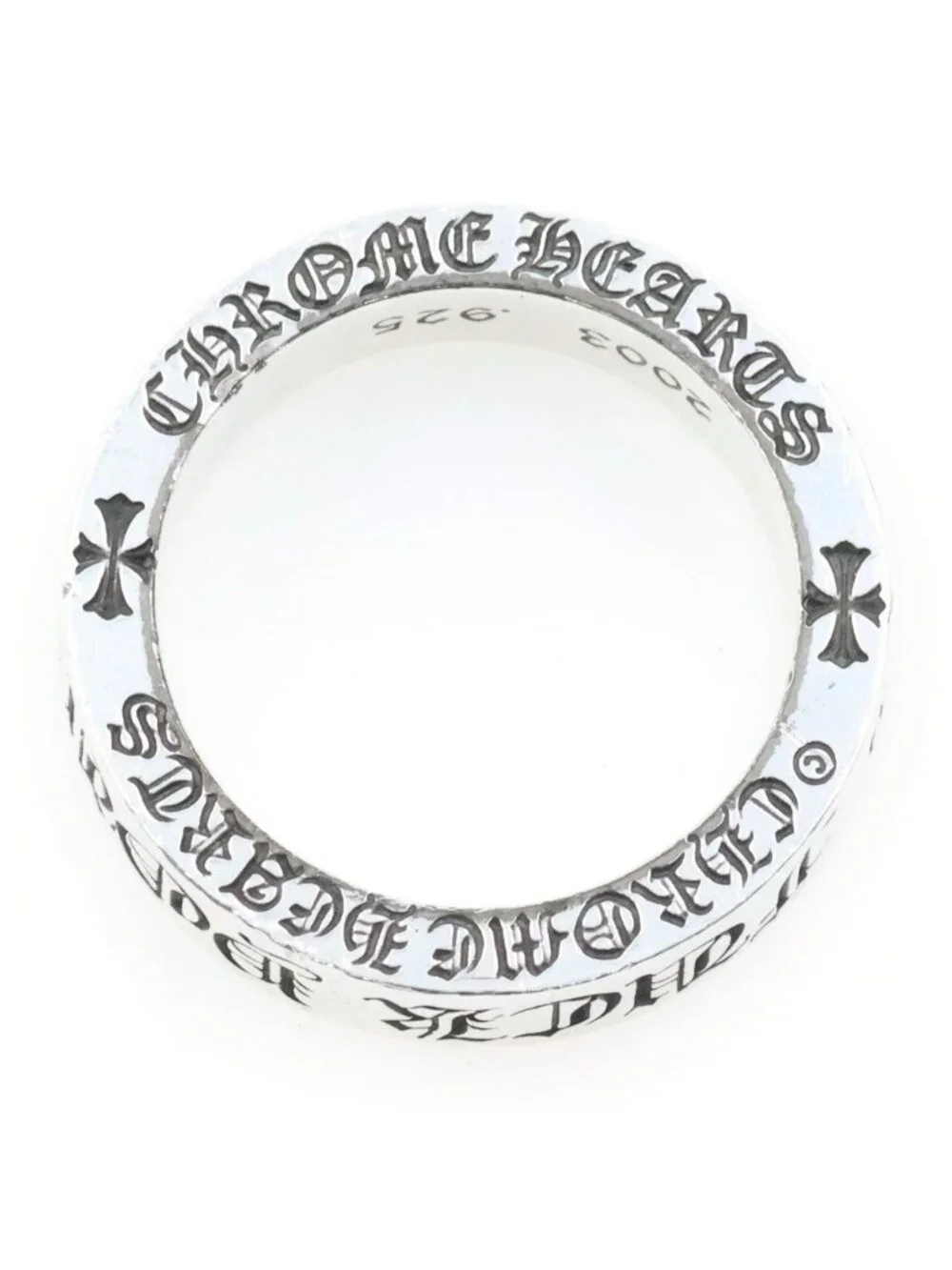 Chrome Hearts Spacer You Ring You Silver